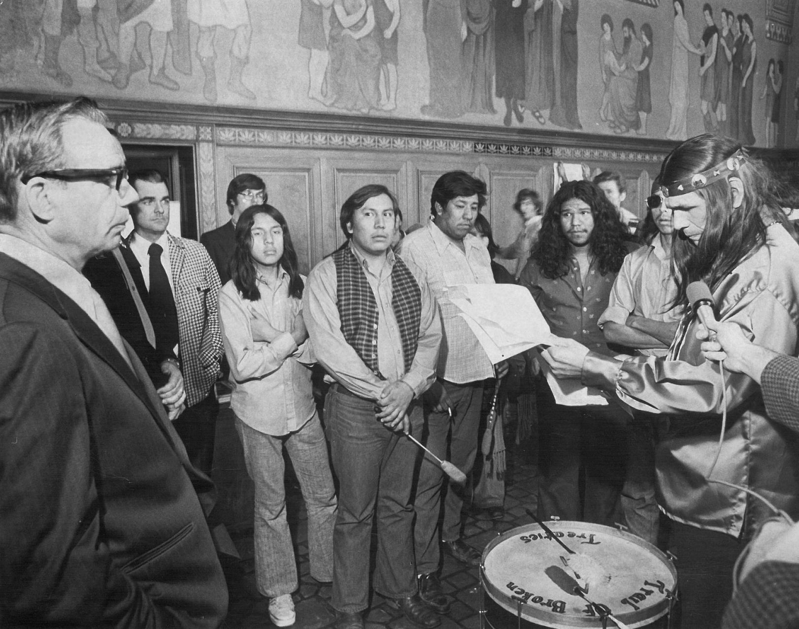 Meeting in the governor's office